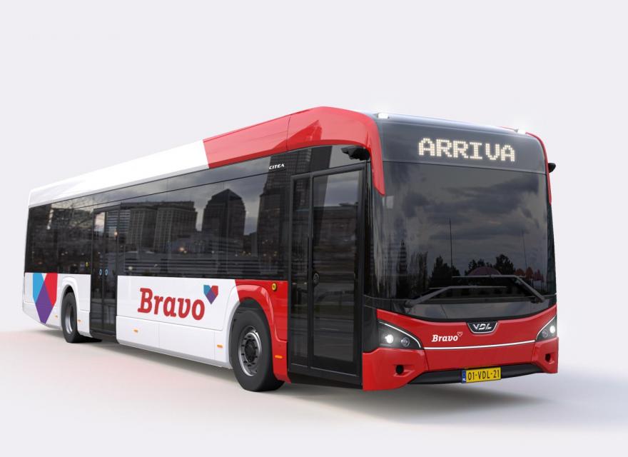 Un peu plus de 150 Citea de VDL nouvelle génération pour Arriva dans le Brabant-Occidental